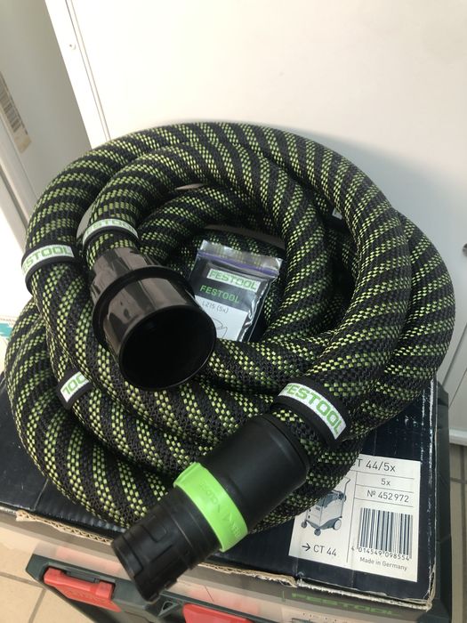 Шланг для Festool,Mirka,Hilti,Flex..(5m) з фікксаторами кабеля