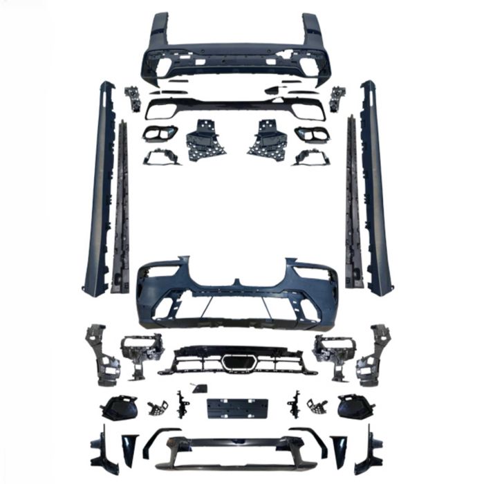 Обвес М-Пакет для BMW X7 G07 2023+ бампер пороги насадки