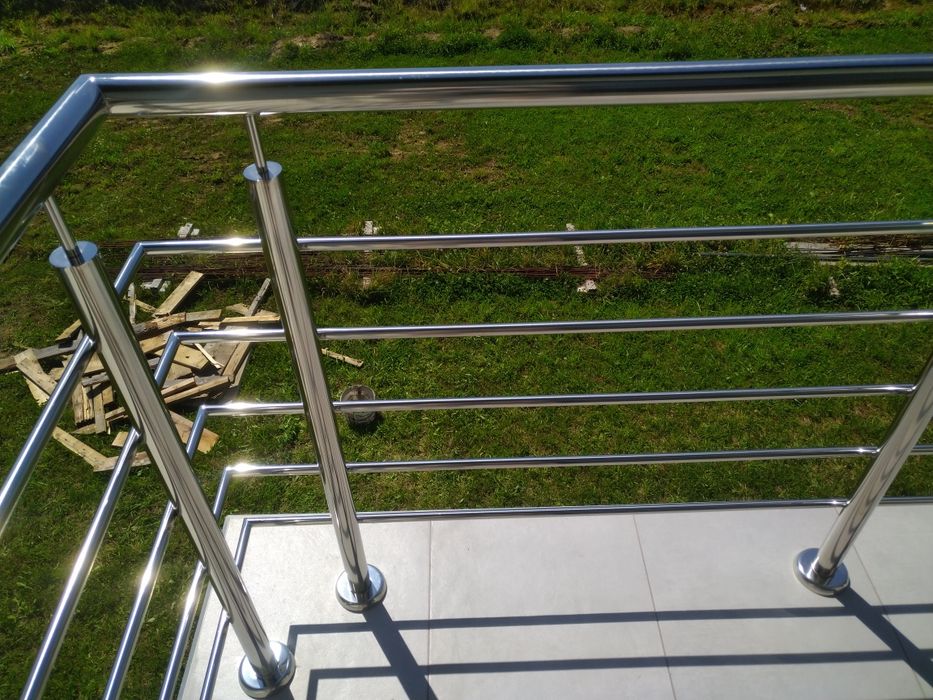 Balustrady nierdzewne balustrady balkonowe INOX