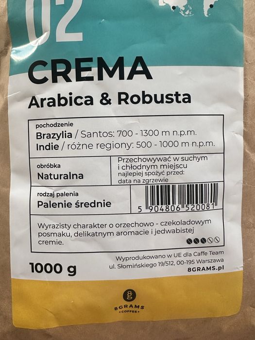 Kawa ziarnista 1 kg