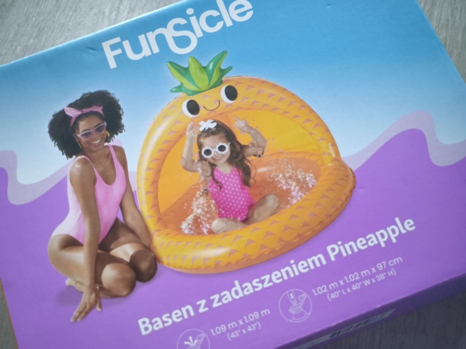 Basen z daszkiem