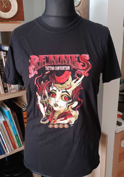 T-shirt z nadrukiem Gildan
