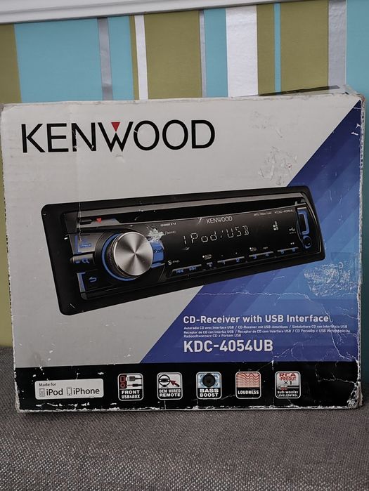 Автомагнітола Kenwood KDC-4054UB CD/MP3/USB/FM