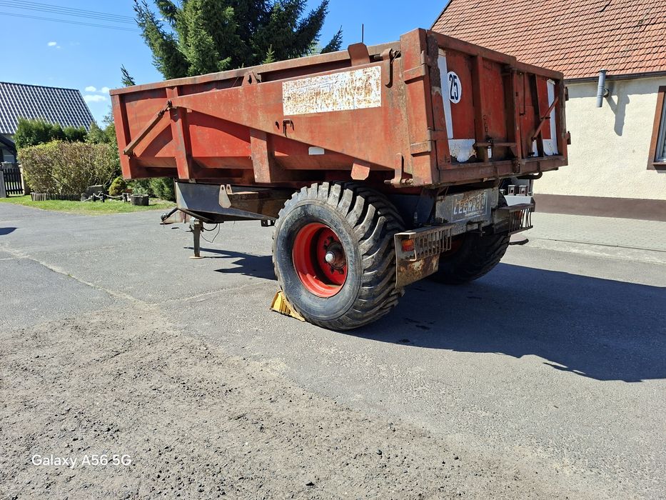Przyczepa Legrand 8 t własna hydraulika