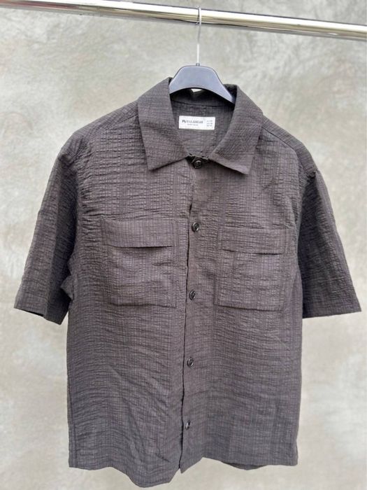 Чорна сорочка Pull&Bear