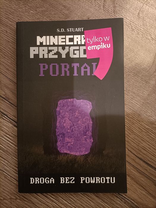 Książka Minecraft przygoda Portal. Droga bez powrotu.