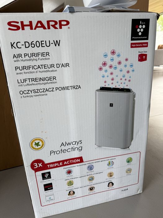 Oczyszczacz Sharp KC-D60EU-W