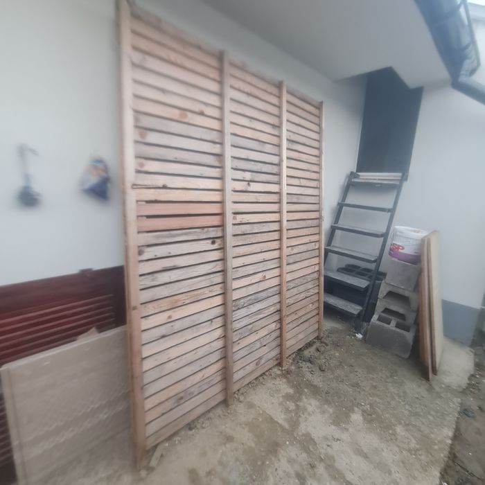 plot lamelowy drewno mocne