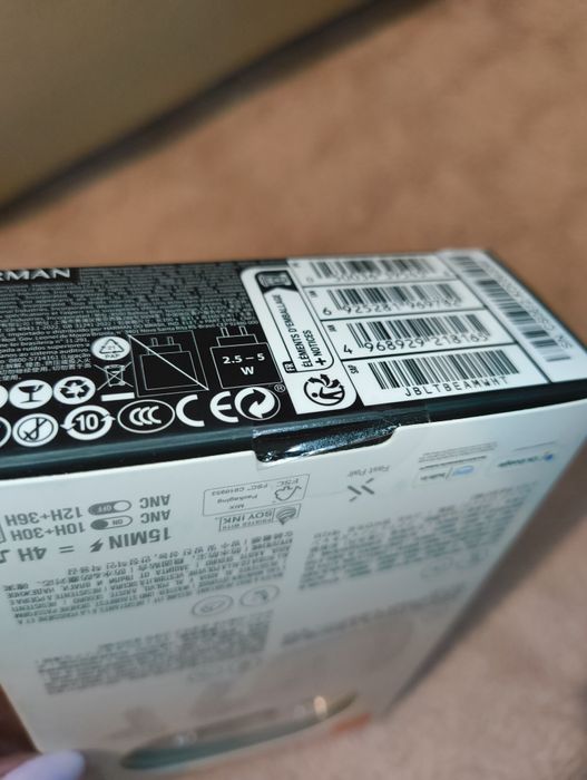 Nowe słuchawki douszne JBL Tune Beam białe