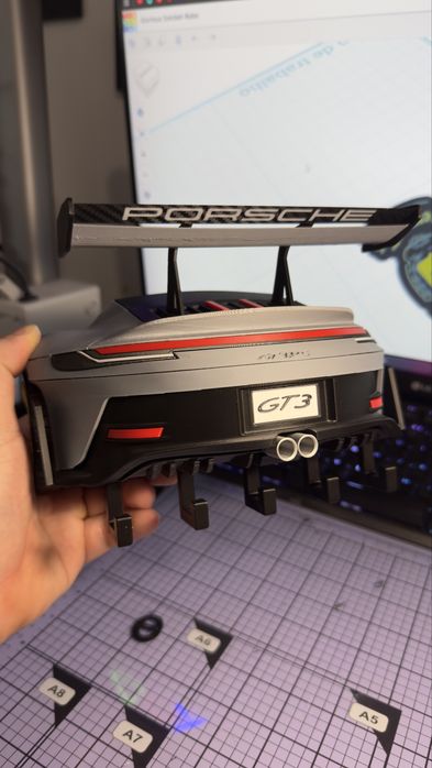 Chaveiro Traseira Porsche Gt3 RS