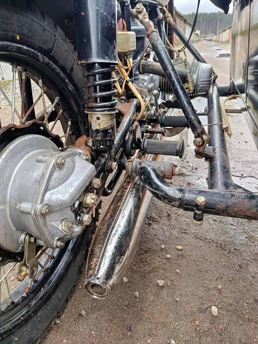 Новый мотоцикл урал , 1993 г.в