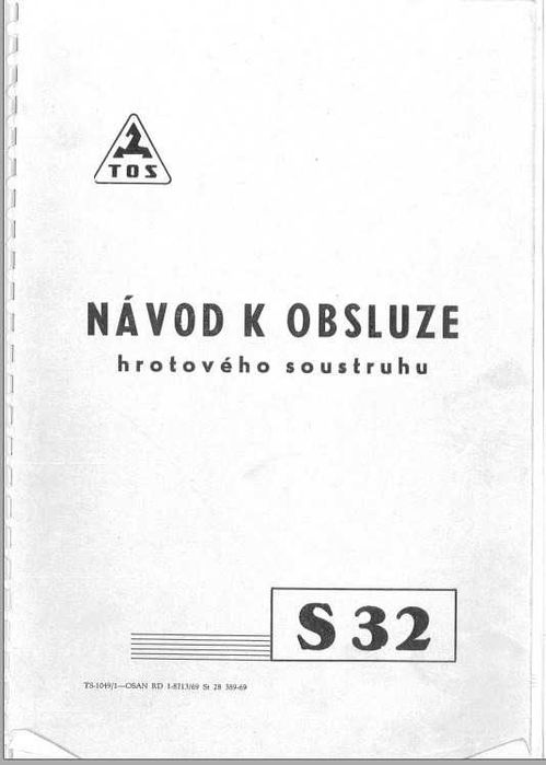 Tokarka TOS S 32 DTR