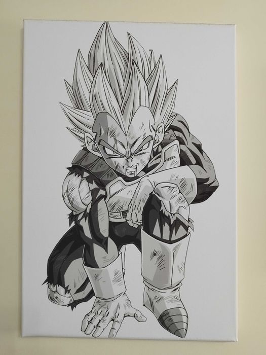Obraz dragon ball z Kai super na ścianę mix wzorów
