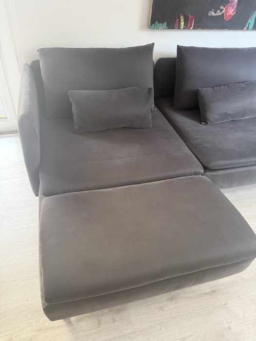 Sofá Ikea cinzento grande