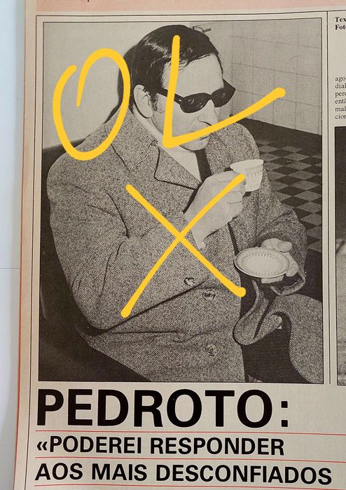 Mister PEDROTO em 1976