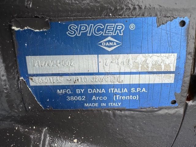 SPICER nowy most do ładowarki teleskopowej roto manitou