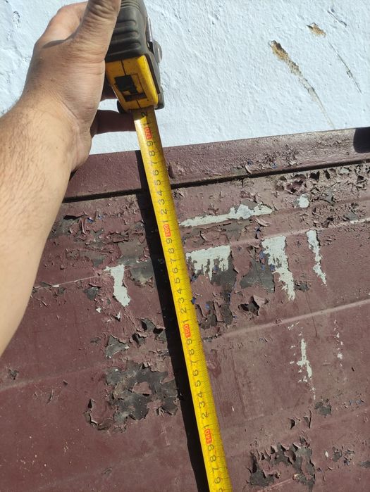 Гаражні ворота 2500*1700  1000*2500