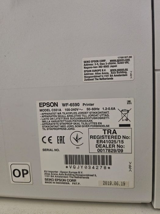 Urzadzenie wielofunkcyjne Epson WF 6590
