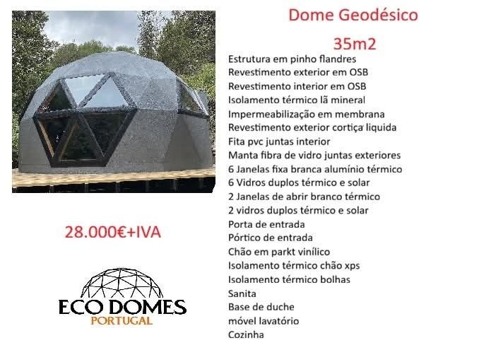 Dome geodésico 35m2