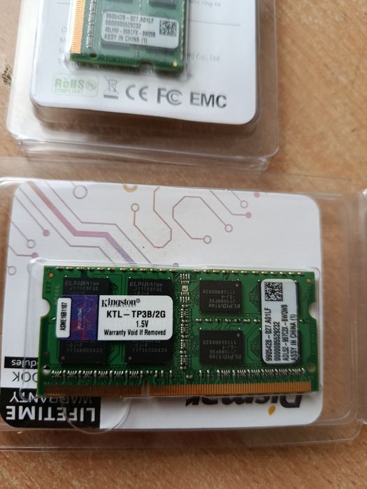 Оперативка. Оперативна пам'ять до ноутбука ddr3 2 g єдві штуки