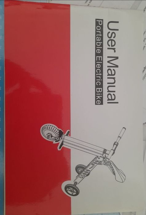 Bicicleta/Scooter Elétrica Portátil