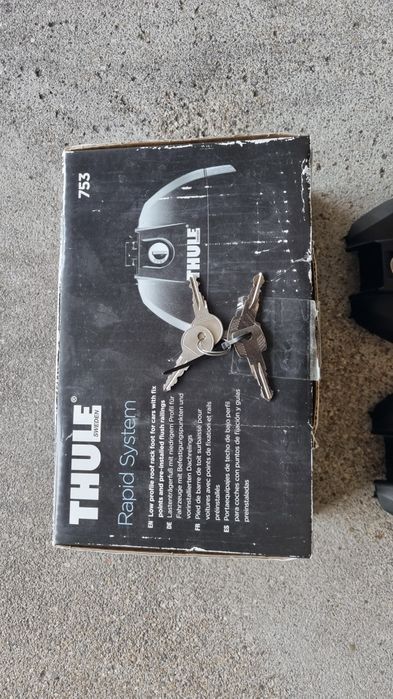 Thule WingBar + Rapid System 753 – Audi A3 Sportback 8P
