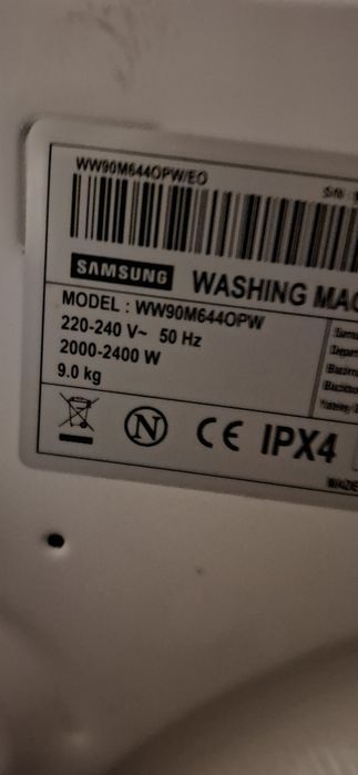 Panel sterowania pralki samsung Q drive