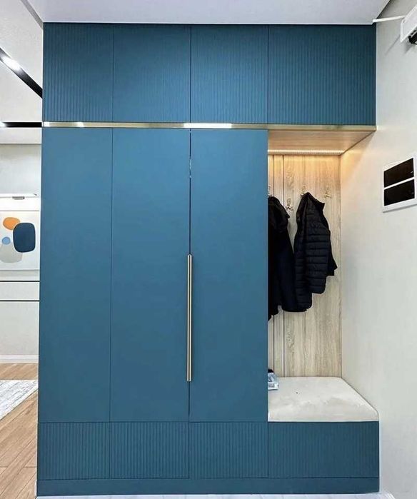 Шафа-гардероб у передпокій за вашими розмірами. Меблі на замовлення