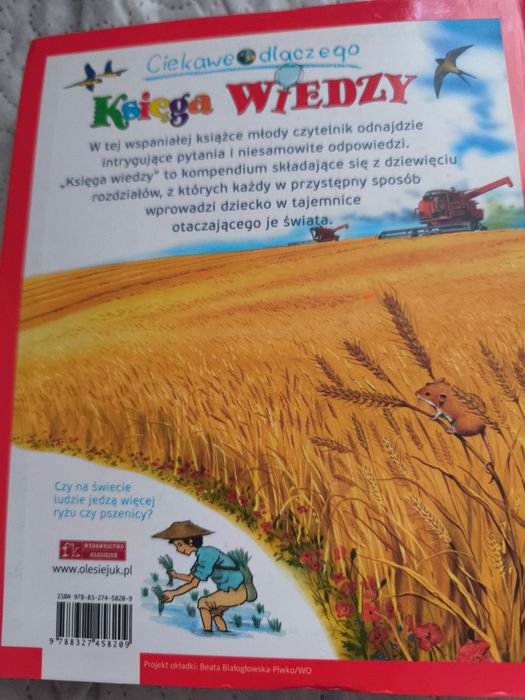 Księga wiedzy, książka dla dzieci