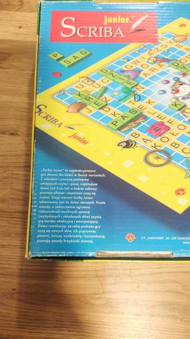 Scriba Junior gra słowna 5+
