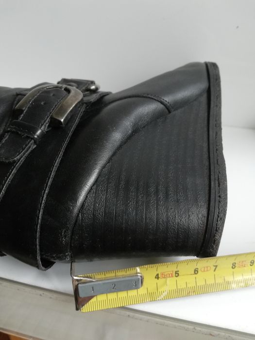 SWAG, buty włoskie, skóra naturalna r40, szeroką cholewka