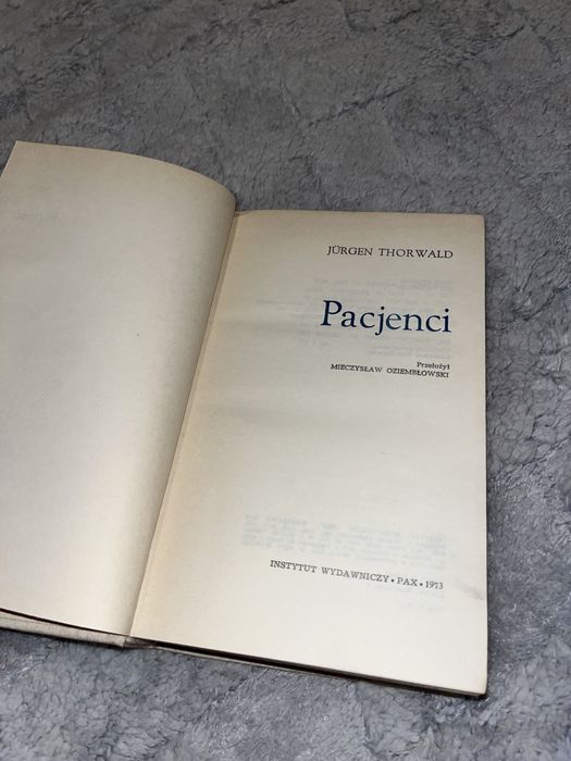 Jurgen Thorwald Pacjenci