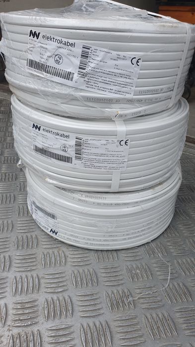 Przewód płaski Elektrokabel 3x1,5 100m