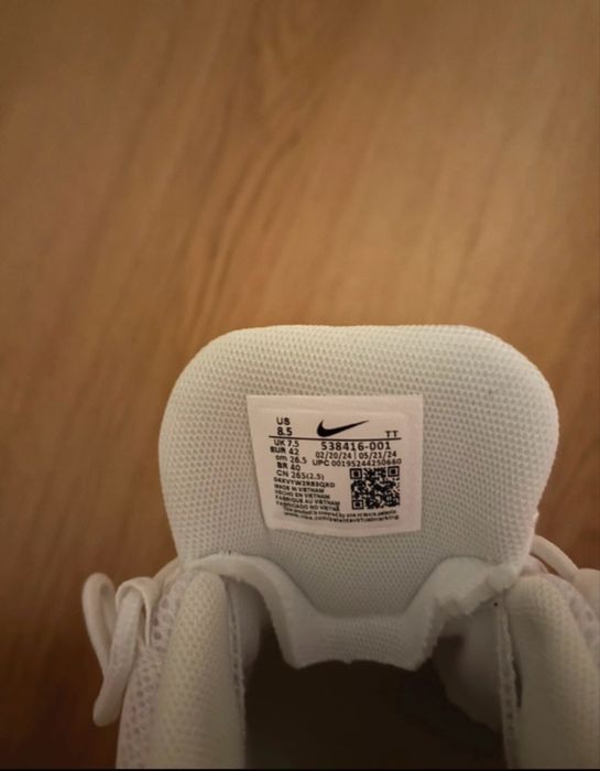 Nike air max 95 all white