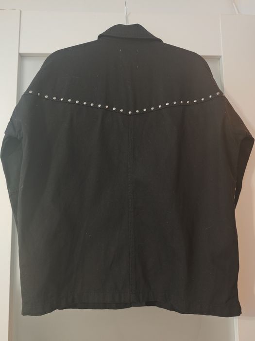 Kurtka czarna jeans z Zary rozmiar XS