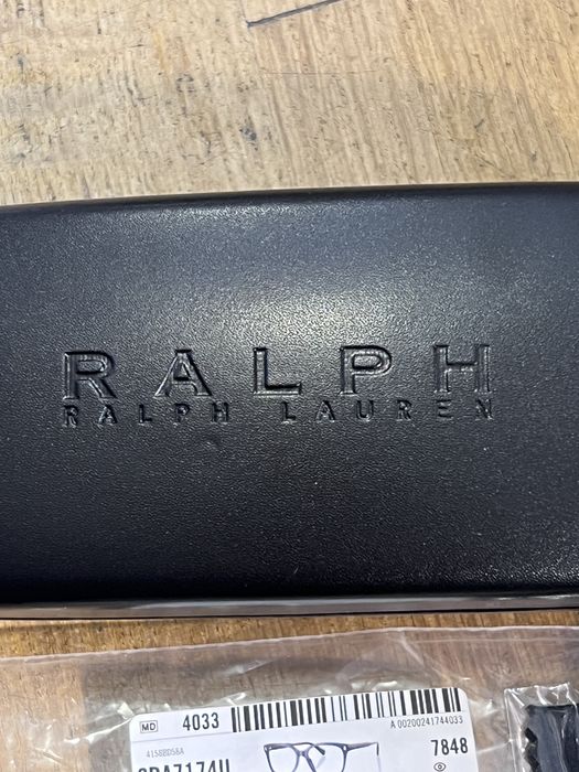 Armação Óculos Ralph Lauren ORA7174U Shiny Opal Blue – Novo