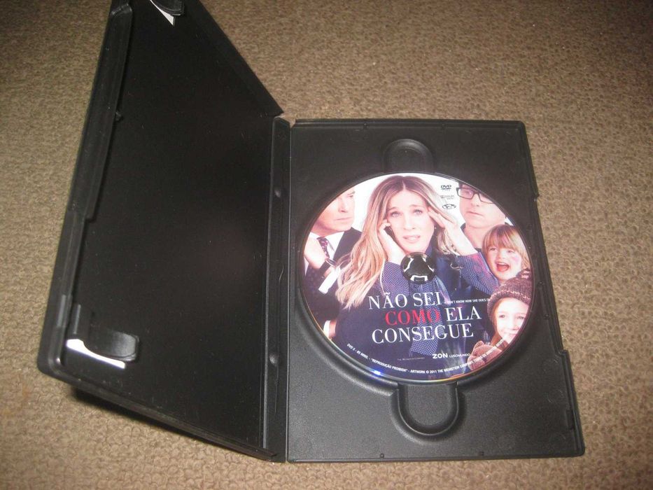 DVD "Não Sei Como Ela Consegue" com Sarah Jessica Parker