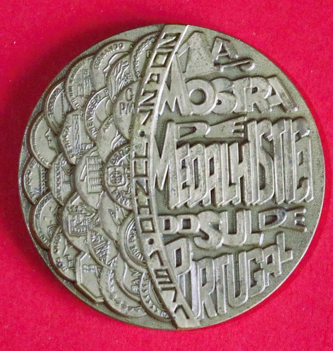 1ª Mostra de Medalhística do Sul de Portugal, 1971, med. de Vago