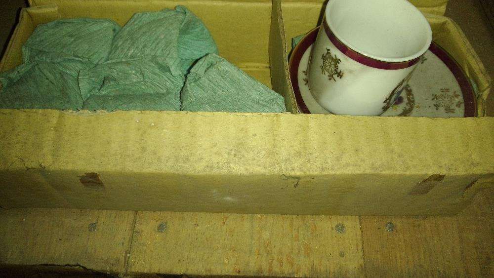 Conjunto de 6 chavenas vermelhas Novo