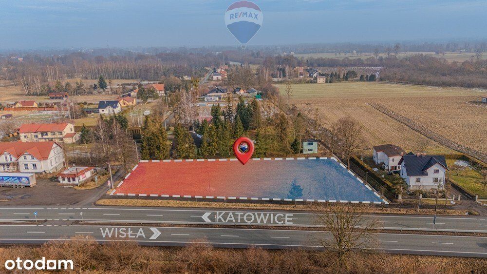 Teren inwestycyjny przy Dk 81 Wisła – Katowice