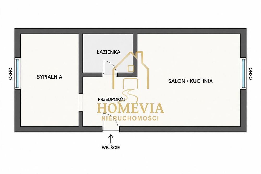 2 pokoje | 32 m² | Centrum Bytomia |