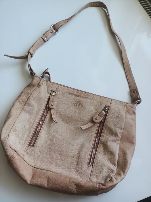 Torebka skórzana listonoszka