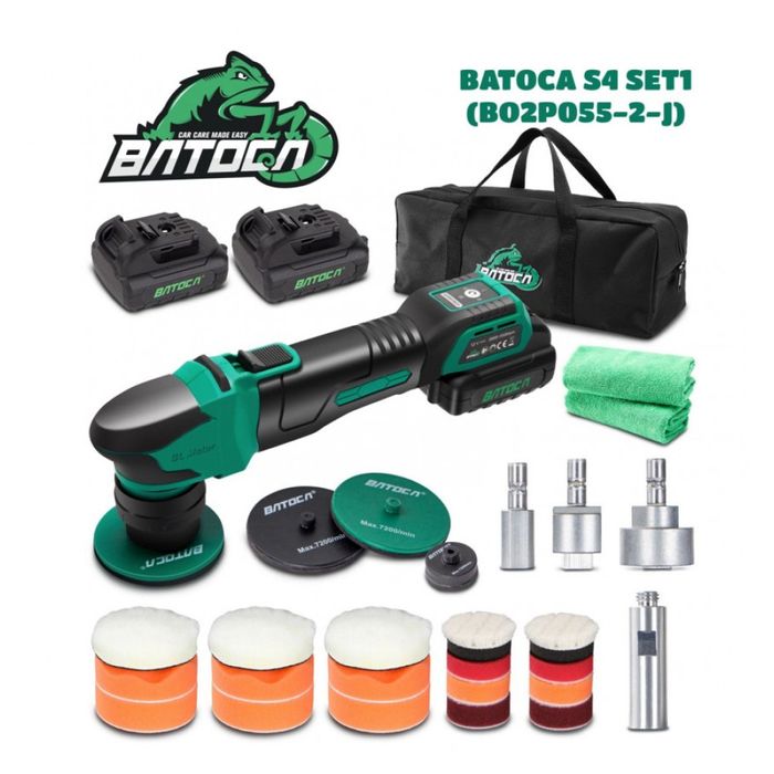 Аккумуляторная полировальная машина BATOCA S4 SET1