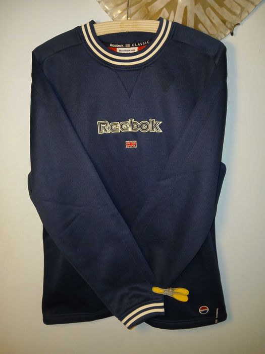 Reebok Sweter Męski Granatowy