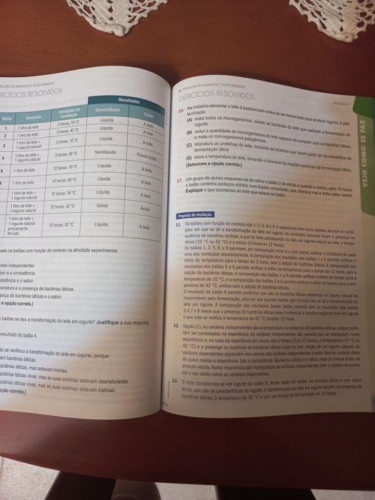 Preparação testes de biologia 12° ano