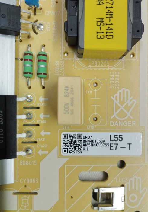 FONTE BN44 - 0 1 0 5 8A - L55E7_THS - QE55Q60TAU