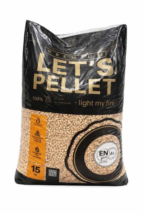 Pellet Drzewny 6mm, Certyfikat EN+A1, DIN+, Pellet Premium