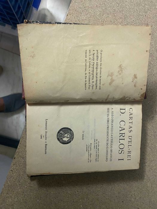 Cartas D'El Rei Dom Carlos I