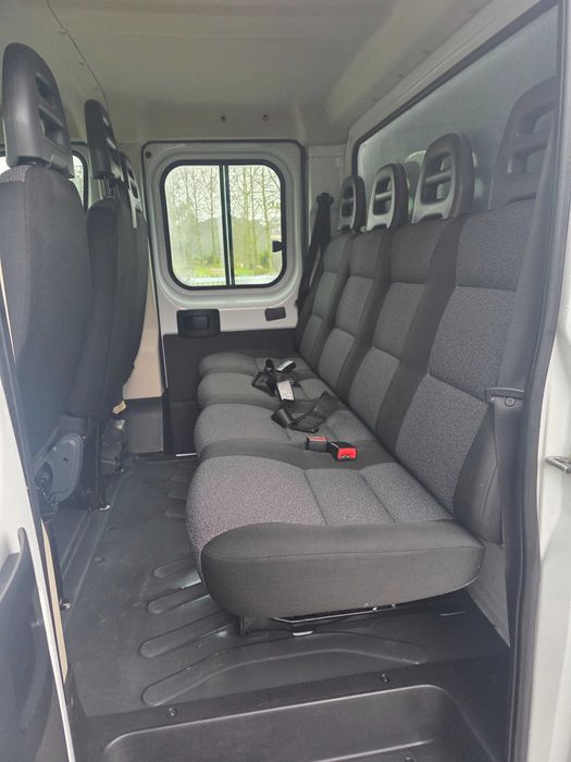 Fiat ducato cabine dupla 7 lugares caixa coberta