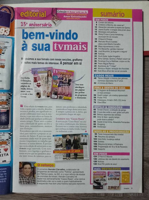 Revista TV Mais - Ronaldo